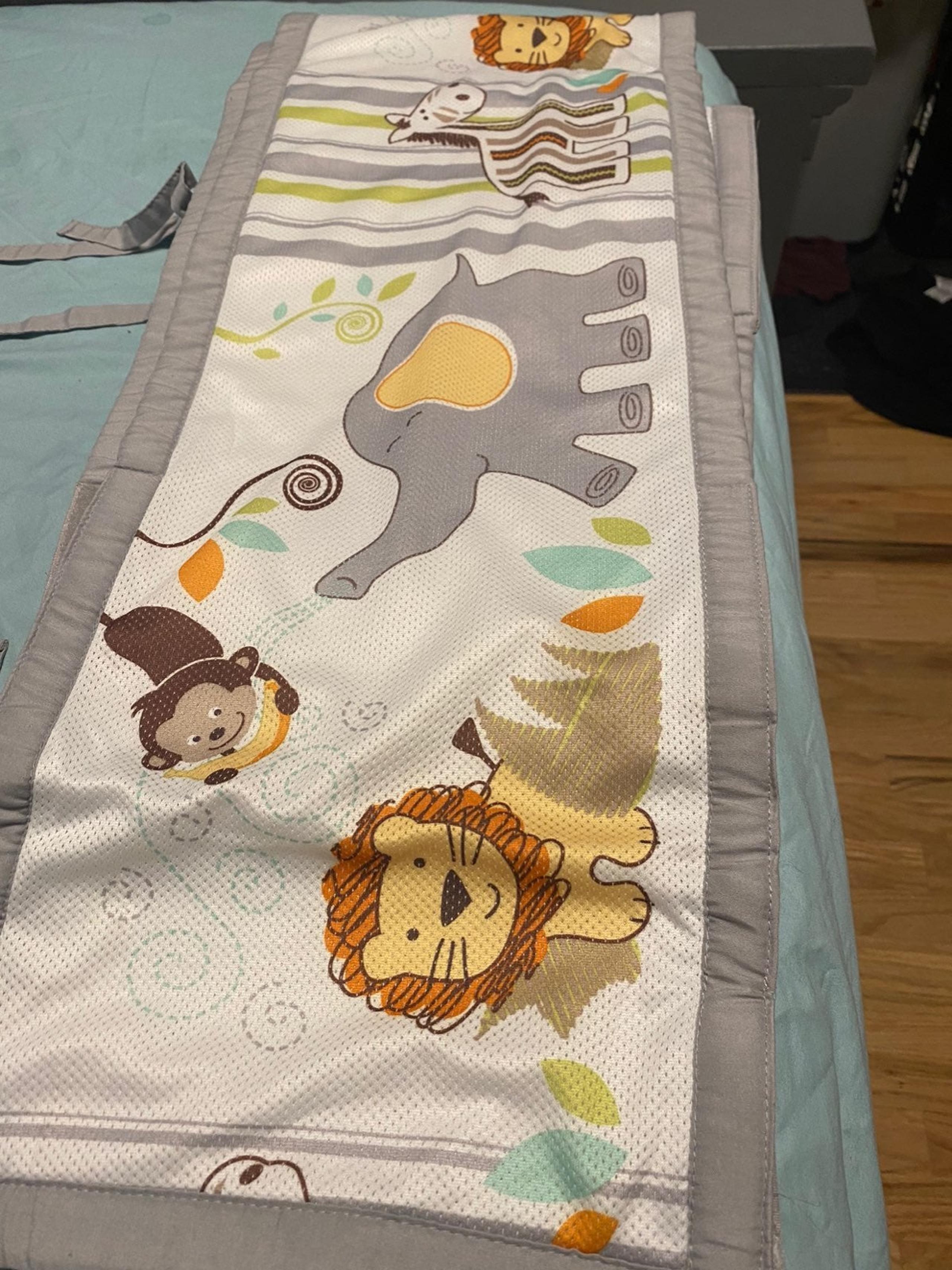 Bundle crib bumper