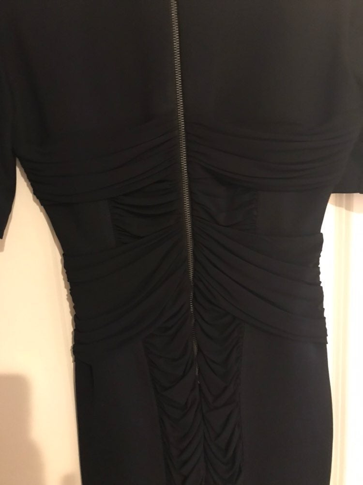 Brand new, black Burberry Midi Women stretchable Dress.New with tag.Very elegant