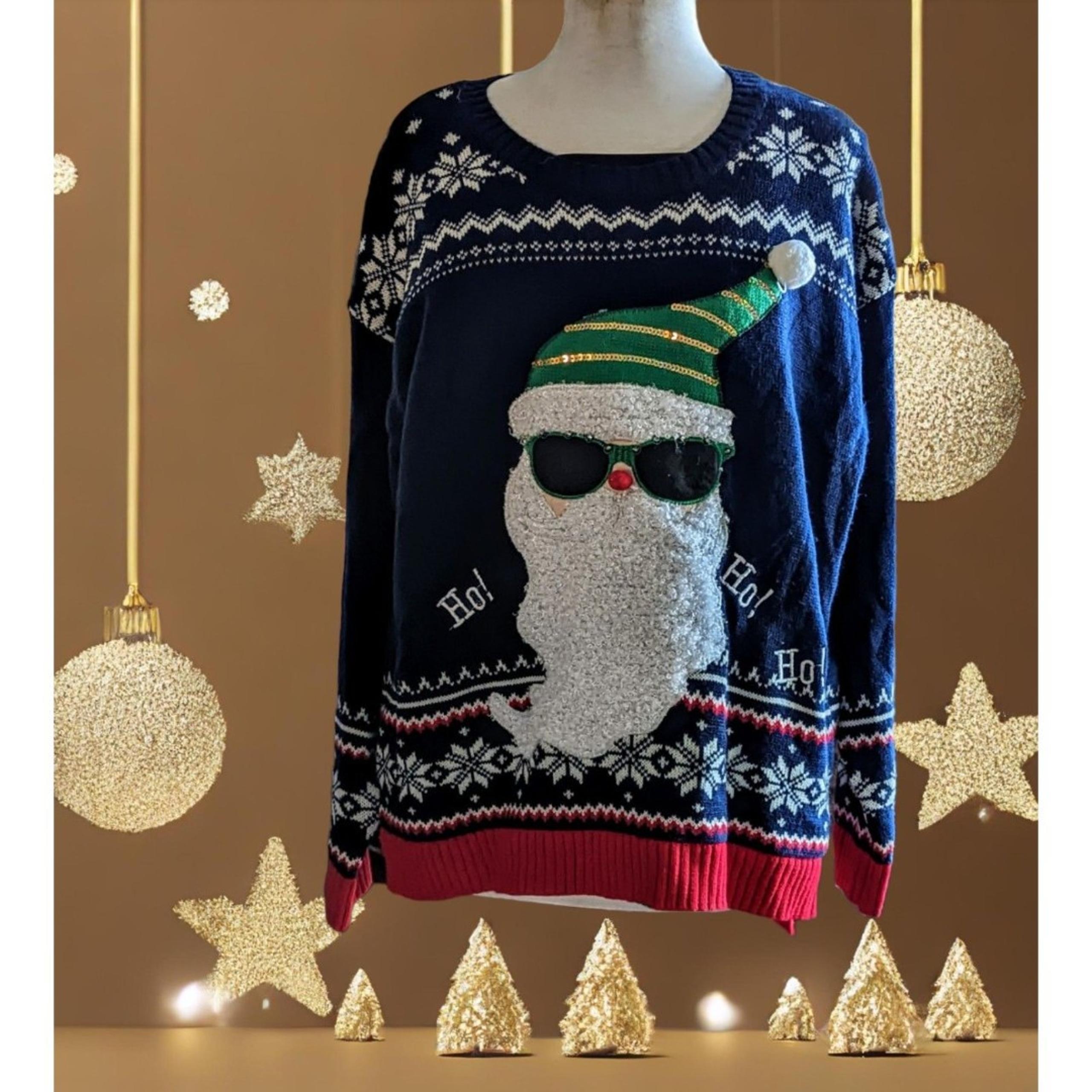 united states sweaters Christmas sweater    Sz 1X