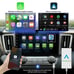 10.1 Inch Touchscreen Android 12 Car Stereo Replacemet 4 Toyota RAV4 2013-2018