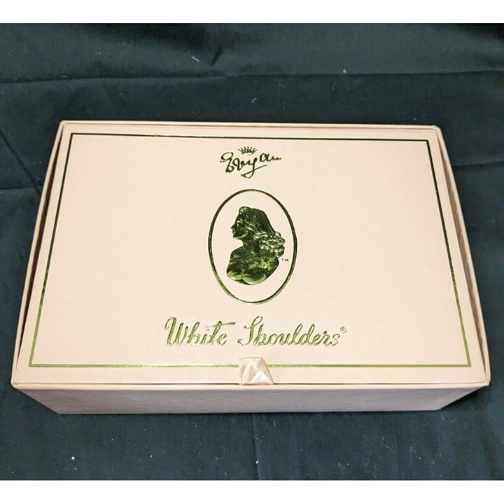 White Shoulders 1.5 Oz Spray Cologne 8 Oz Powder 300 Gift Set Evyan