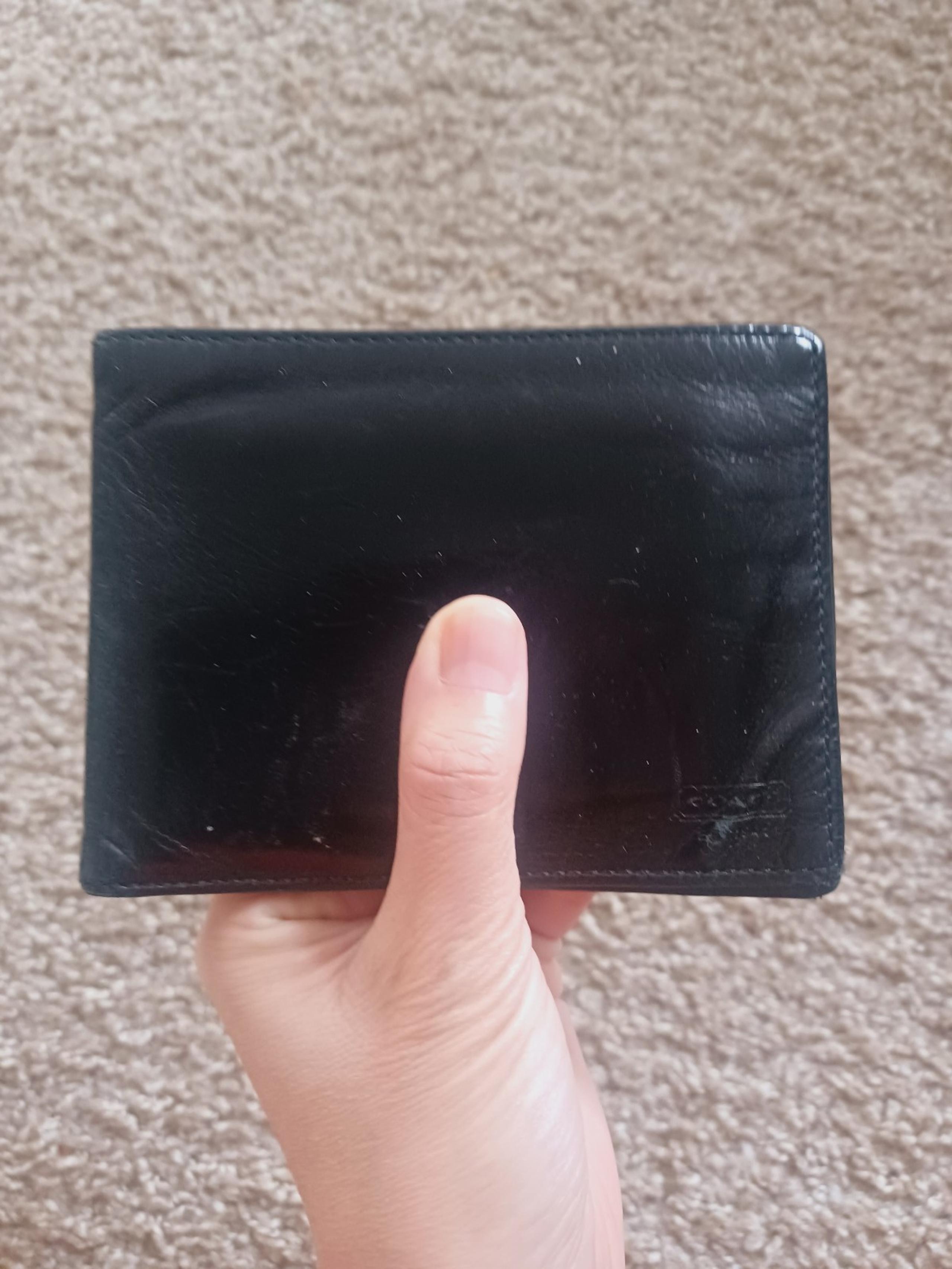 Vintage Coach genuine leather wallet