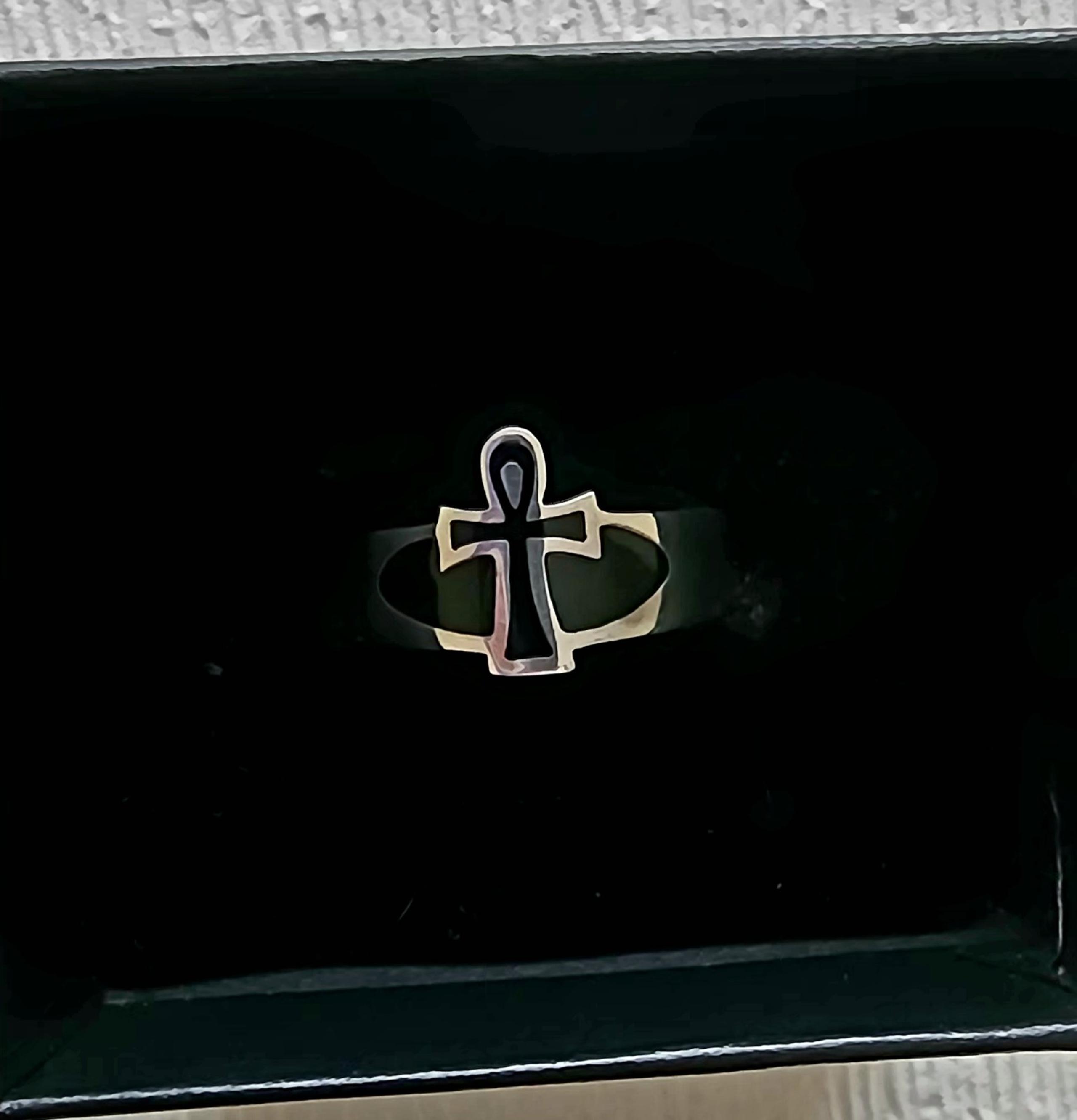 Death ANKH Sterling Silver RING DC Direct 2000