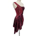 NWT Topshop X Halpern Dress Sequin Leopard Print Asymmetrical Hem Size 4