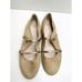 Amalfi Flats Womens Size 5 Tan Leather Double Strap Mary Jane Pillow Feel Shoes