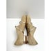 Amalfi Flats Womens Size 5 Tan Leather Double Strap Mary Jane Pillow Feel Shoes