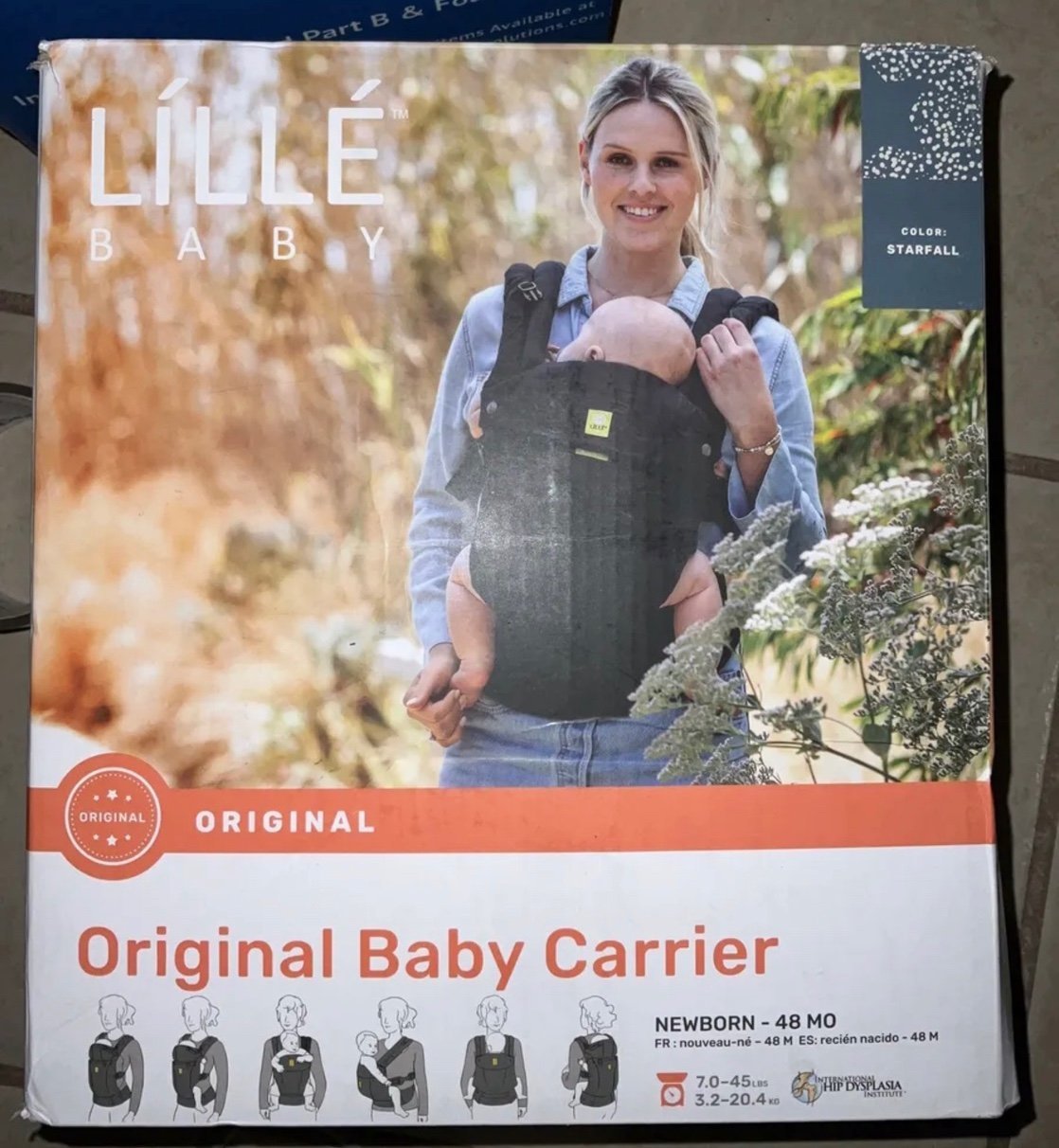 LILLEbaby Complete Original 6-in-1 Baby Carrier - Starfall