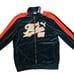 PUMA x FUBU Black Red Velvet Velour T7 Zipper Track Jacket 2XL