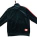 PUMA x FUBU Black Red Velvet Velour T7 Zipper Track Jacket 2XL