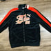 PUMA x FUBU Black Red Velvet Velour T7 Zipper Track Jacket 2XL