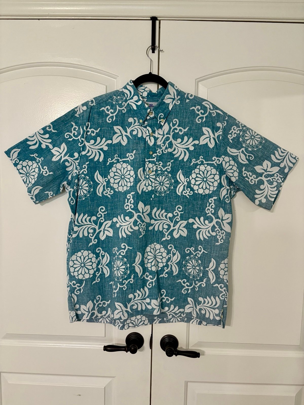 Reyn Spooner men’s short sleeve Hawaiian aloha shirt