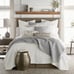 Levtex Home - Mills Waffle - Full/Queen Quilt Set - Grey