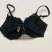 Body by Victoria Secret Push Up Padded Lace Underwire Bra Size 32D Black NEW