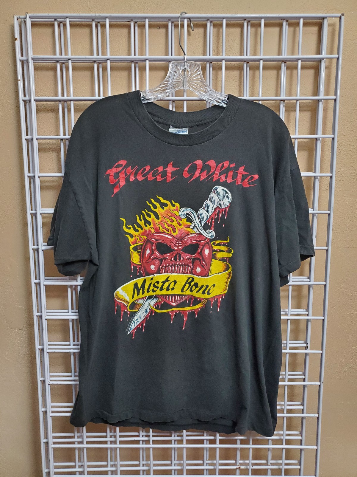 Vintage Great White 1990 Concert Tshirt