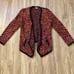 Anthropologie Moth Woven Wool Blend Cardigan Size S