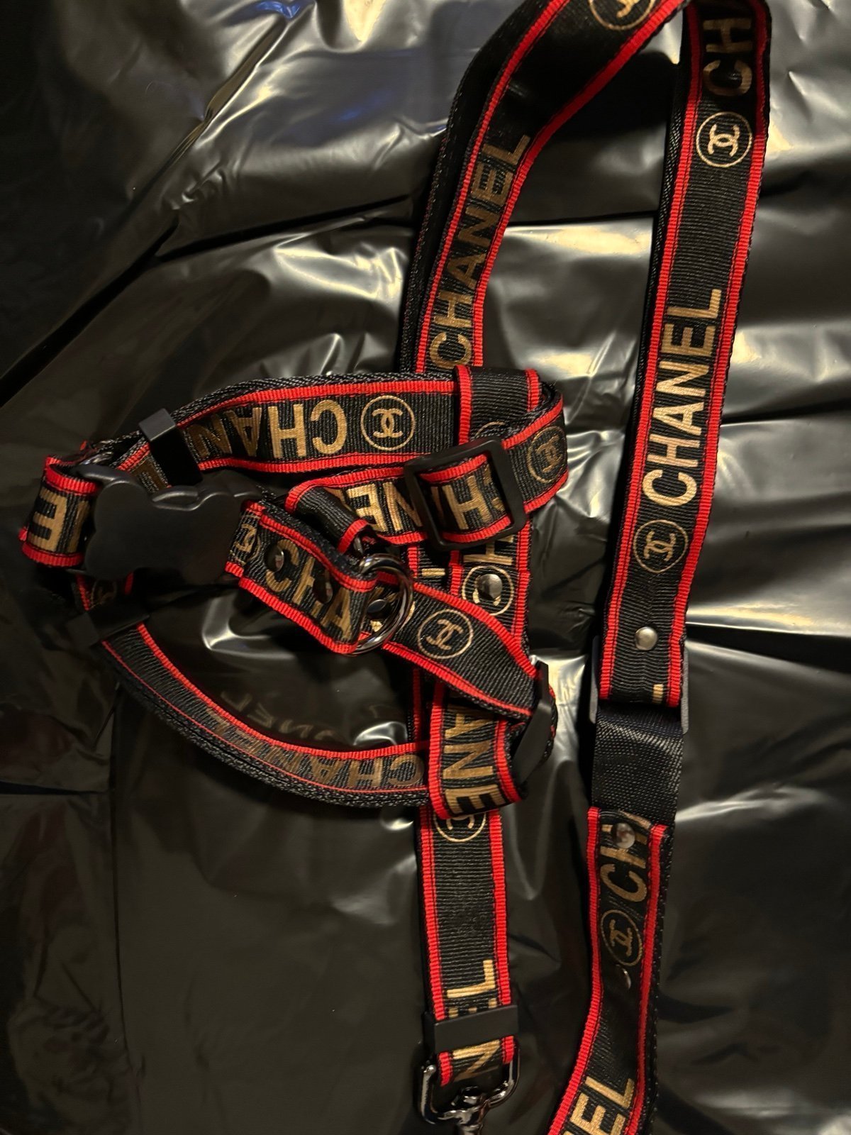 2 piece Dog leash set harness and leash or collar and leash all three is 45