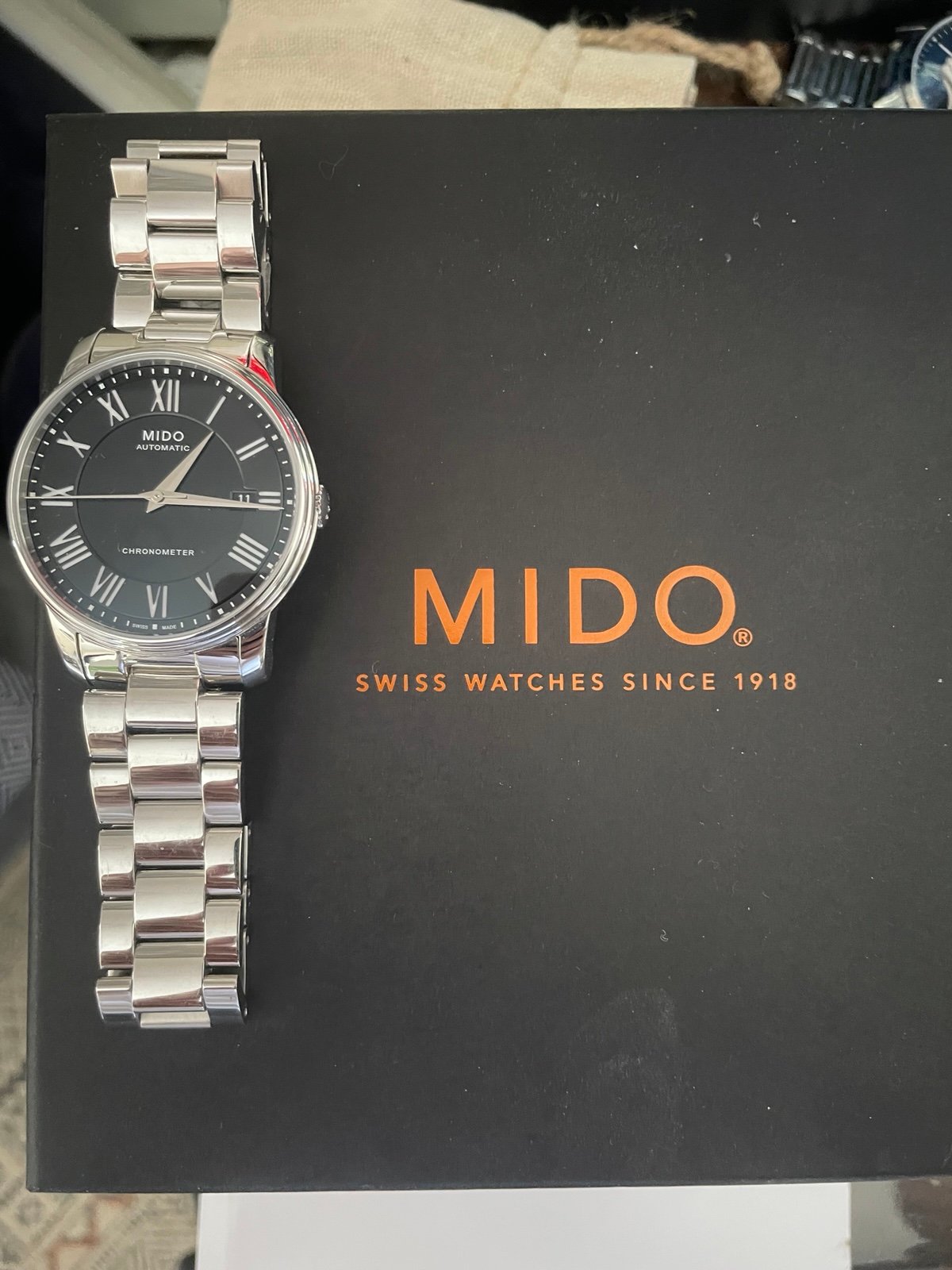 Mido men’s automatic watch