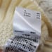 Brand new MICHEL KLEIN cable V-neck knit tunic 38 Ivory