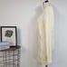 Brand new MICHEL KLEIN cable V-neck knit tunic 38 Ivory