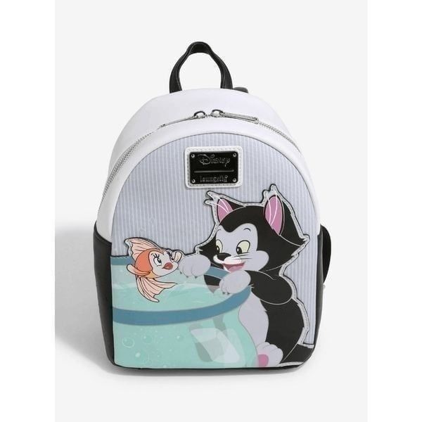 Loungefly Disney Pinocchio Figaro Cat Cleo Mini Backpack