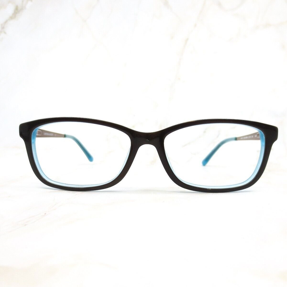 Lenton & Rusby Eyeglasses Frame LR5012-200 Unisex Black Brown Full Rim 52-15-135