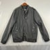 Totto Man Motorcycle Jacket Full Zip Black Size XLarge Zip/Snap Inside Pockets