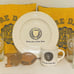 I Love Notre Dame - Pillows - Plate - Mug - Glasses - Sign - Gold & Blue - Irish