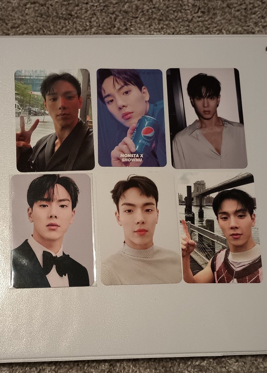 Monsta X Shownu On my way Unseen MX agent Fantasia Pepsi (6)
