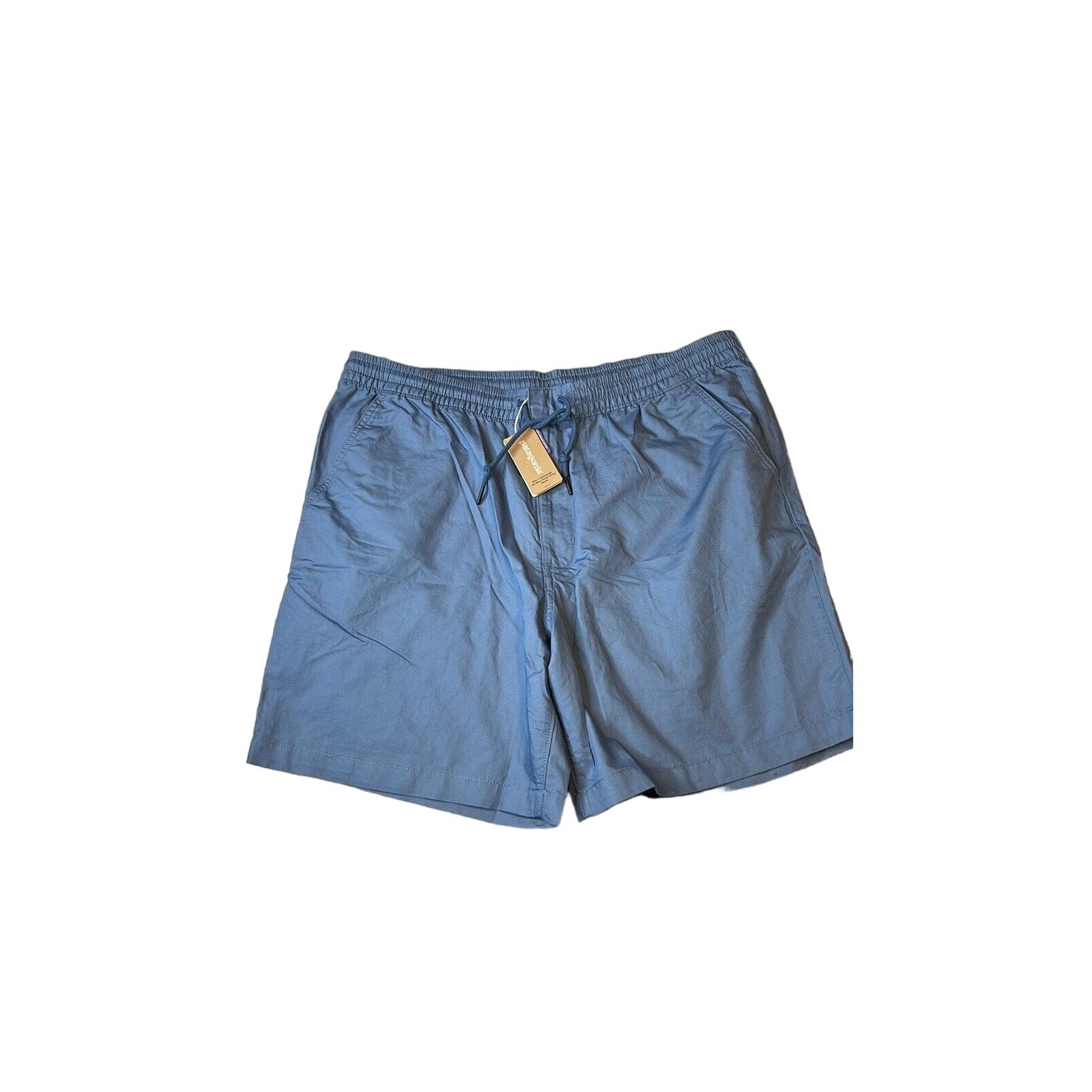 Patagonia Men's Volley Shorts XL Lightweight All-Wear Hemp 7 Pigeon Blue NWT