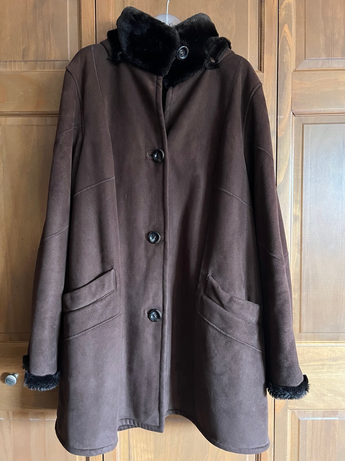 ⭐︎こもさん専用⭐︎未使用⭐︎FAUX SHERLING COAT カーキ 1 （S）
