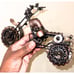 Vintage Metal Model Collector’s Motorcycle