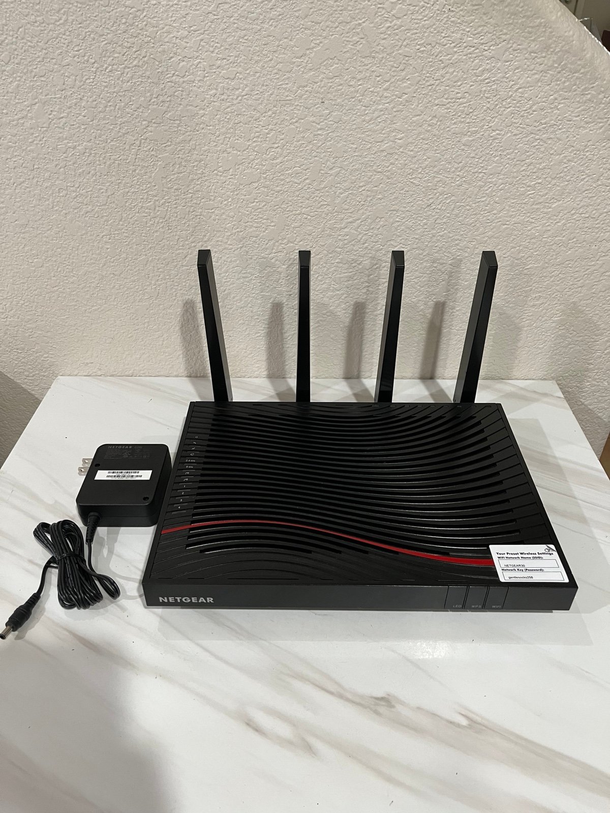 Netgear Nighthawk C7800 DOCSIS 3.1 AC3200 WiFi Cable Modem Router
