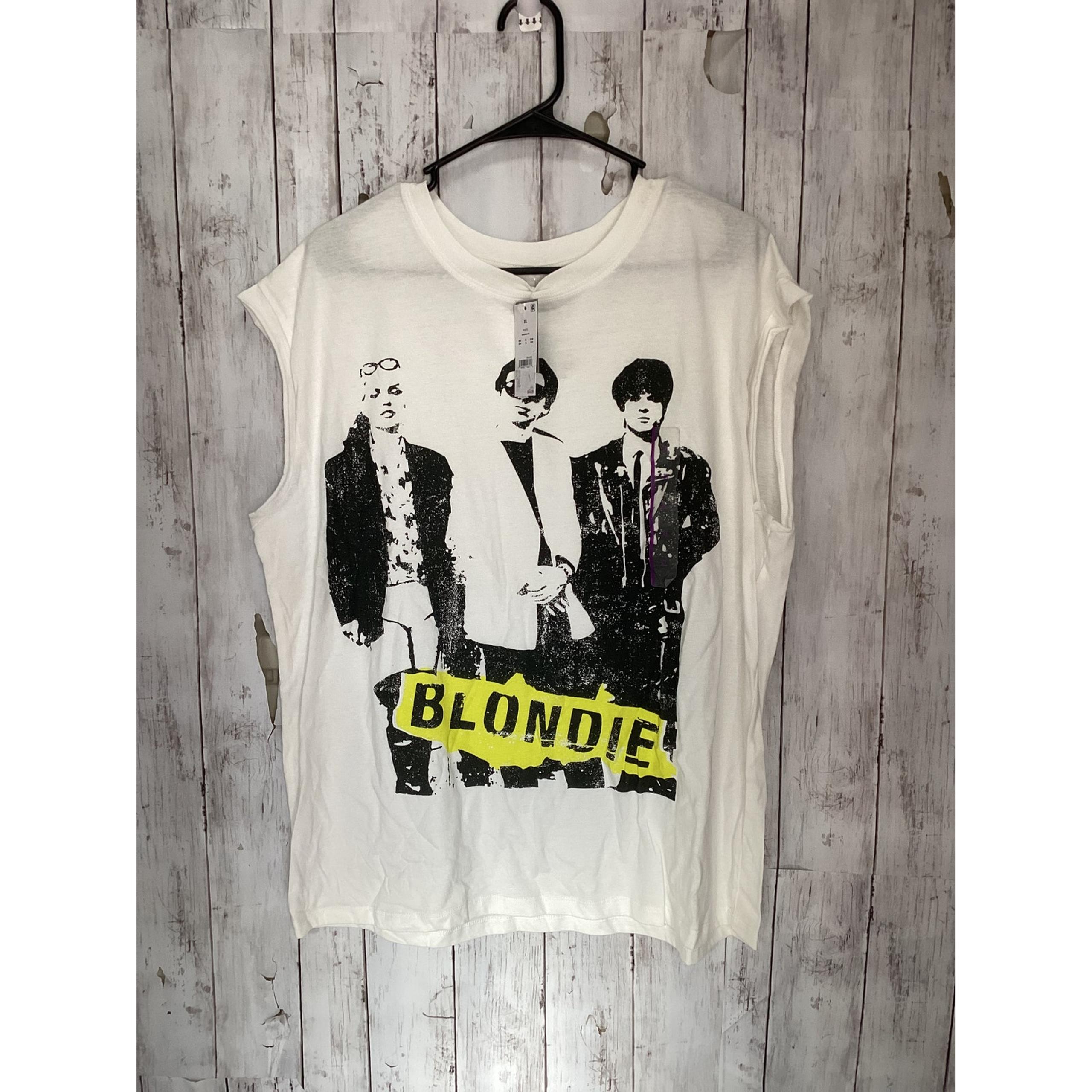 New UNISEX OVERSIZED BLONDIE MUSCLE TEE T-Shirt Size XL
