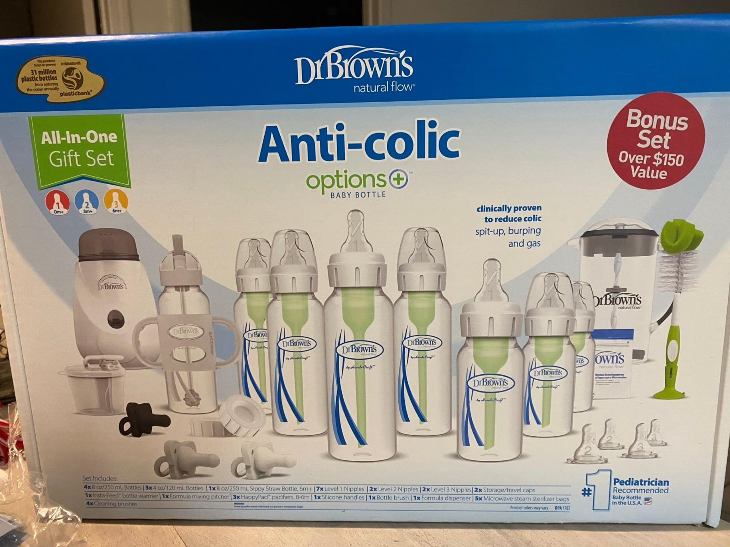 DR BROWNS ANTI-COLIC BOTTLES