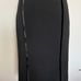 Black dressy skirt 6267, made in Italy