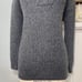 Talbots Shawl Collar Shaker Stitch Pullover V Neck Sweater Wool Blend Oversized