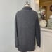 Talbots Shawl Collar Shaker Stitch Pullover V Neck Sweater Wool Blend Oversized