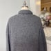 Talbots Shawl Collar Shaker Stitch Pullover V Neck Sweater Wool Blend Oversized