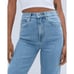 Everlane Womens Light Indigo Straight Leg Way High Jean Plus Size 34