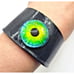 Brebitz Blue and Green Eyeball Chunky Cuff Bracelet 7.5in