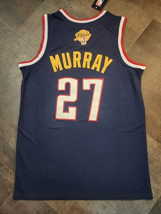 Jamal Murray Denver Nuggets Blue NBA Finals Jersey #27 3XL