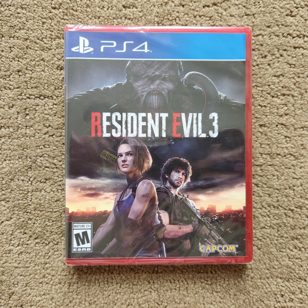 (New) Resident Evil 3 Remake (Red Case) for Playstation 4