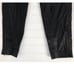 Muubaa Womens Black Embossed Lamb Leather Elastic Waist Jogger Pants Size 6