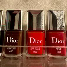 DIOR Vernis Gel Shine & Long Wear Nail Lacquer Set of 5