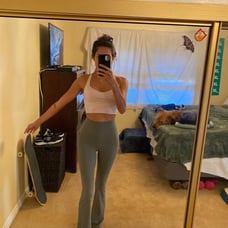 lululemon grey sage groove *Nulu 4