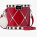 Kate Spade Oh What Fun 3D Toy Store Drum Clutch Satchel Crossbody Novelty NWT