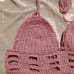 Handmade crochet festival top