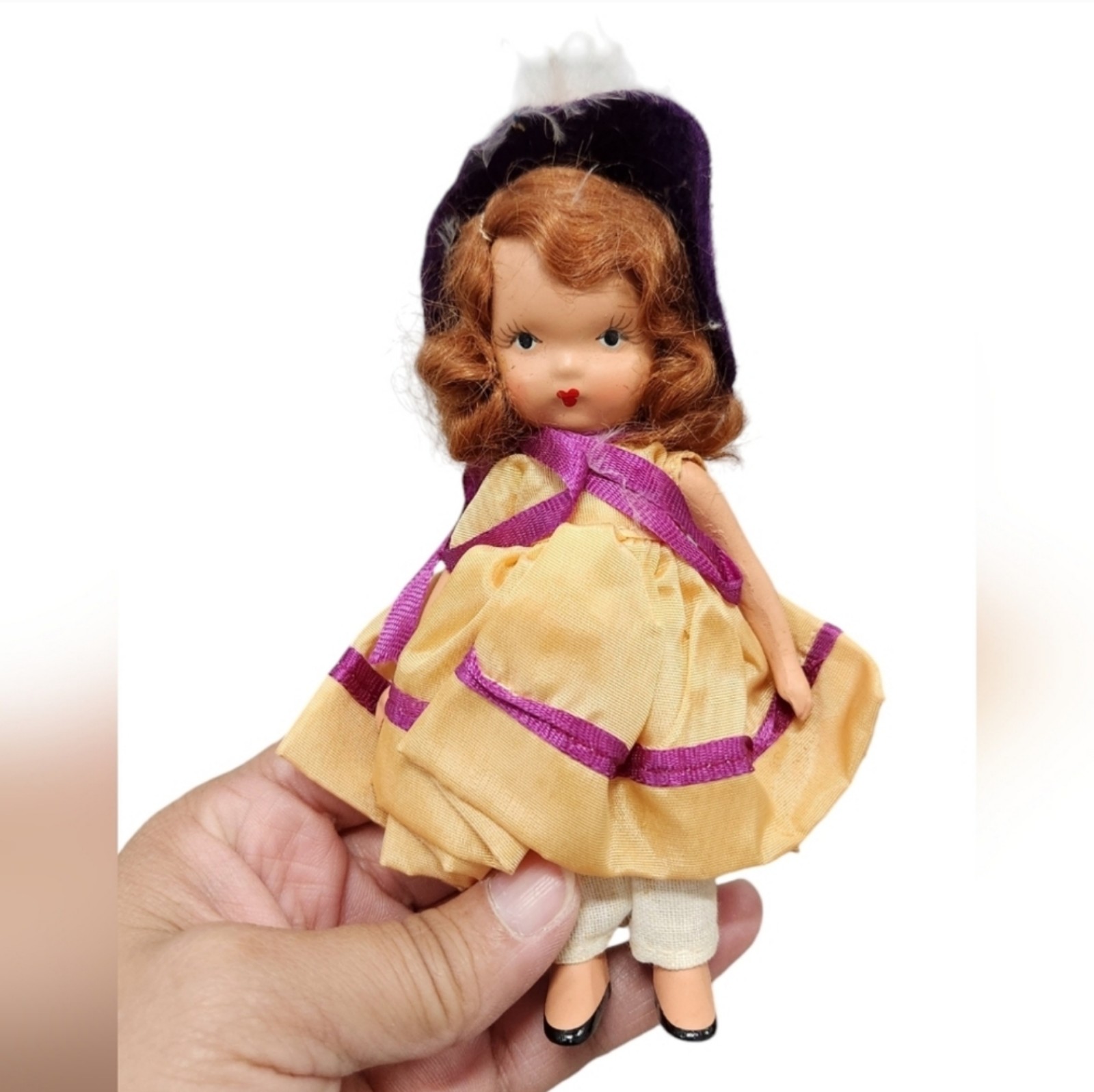 Vintage Nancy Ann Storybook Bisque Doll 131 Elsie Marley