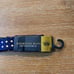 Countess Mara navy blue gold polka dots 100% silk bow reversible adjustable