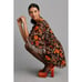 New Anthropologie Verb by Pallavi Floral Fringed Mini Dress 220 XS Brown Motif